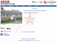 Tablet Screenshot of kkoz.com